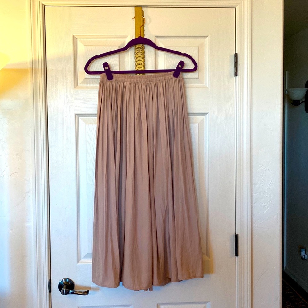 Beautiful, silky, circle skirt from Japan